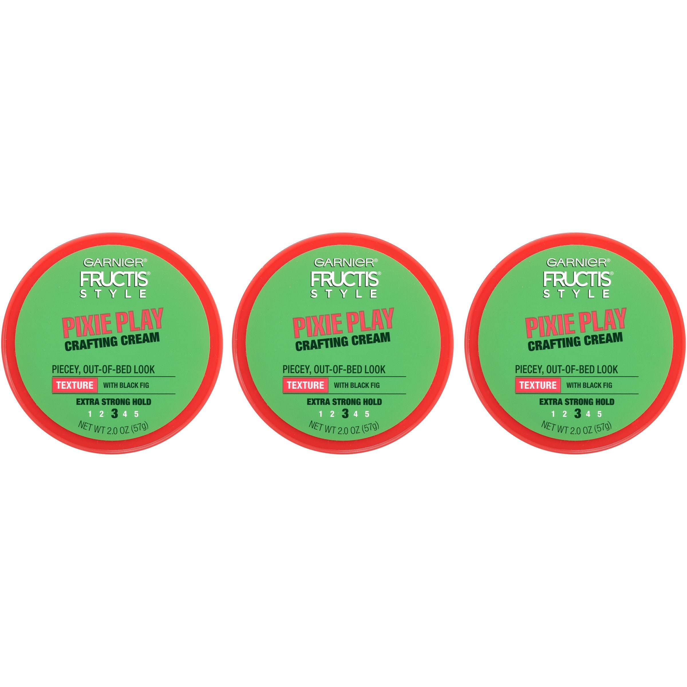 Garnier Fructis Pixie Play Crafting Cream demonstrates textured hair application for definition without heaviness.