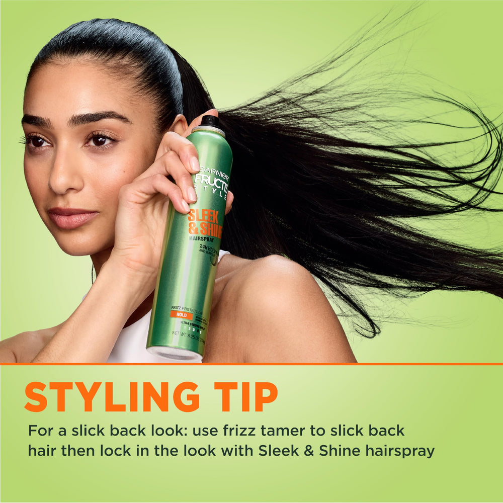 Garnier Fructis Style Sleek Shine packaging varies but formula stays consistent