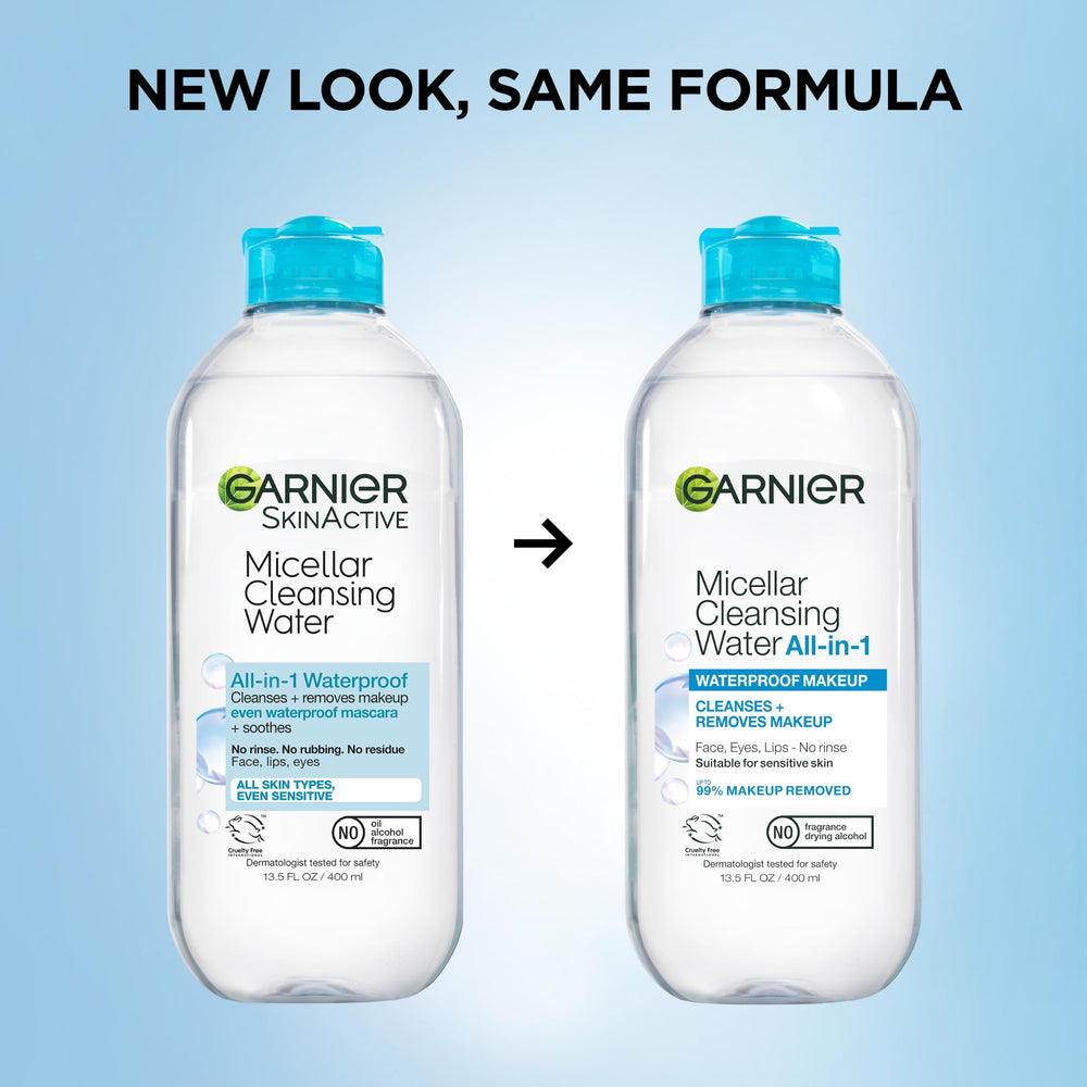 Garnier ingredients list and Cruelty Free logo highlighting ethical choice
