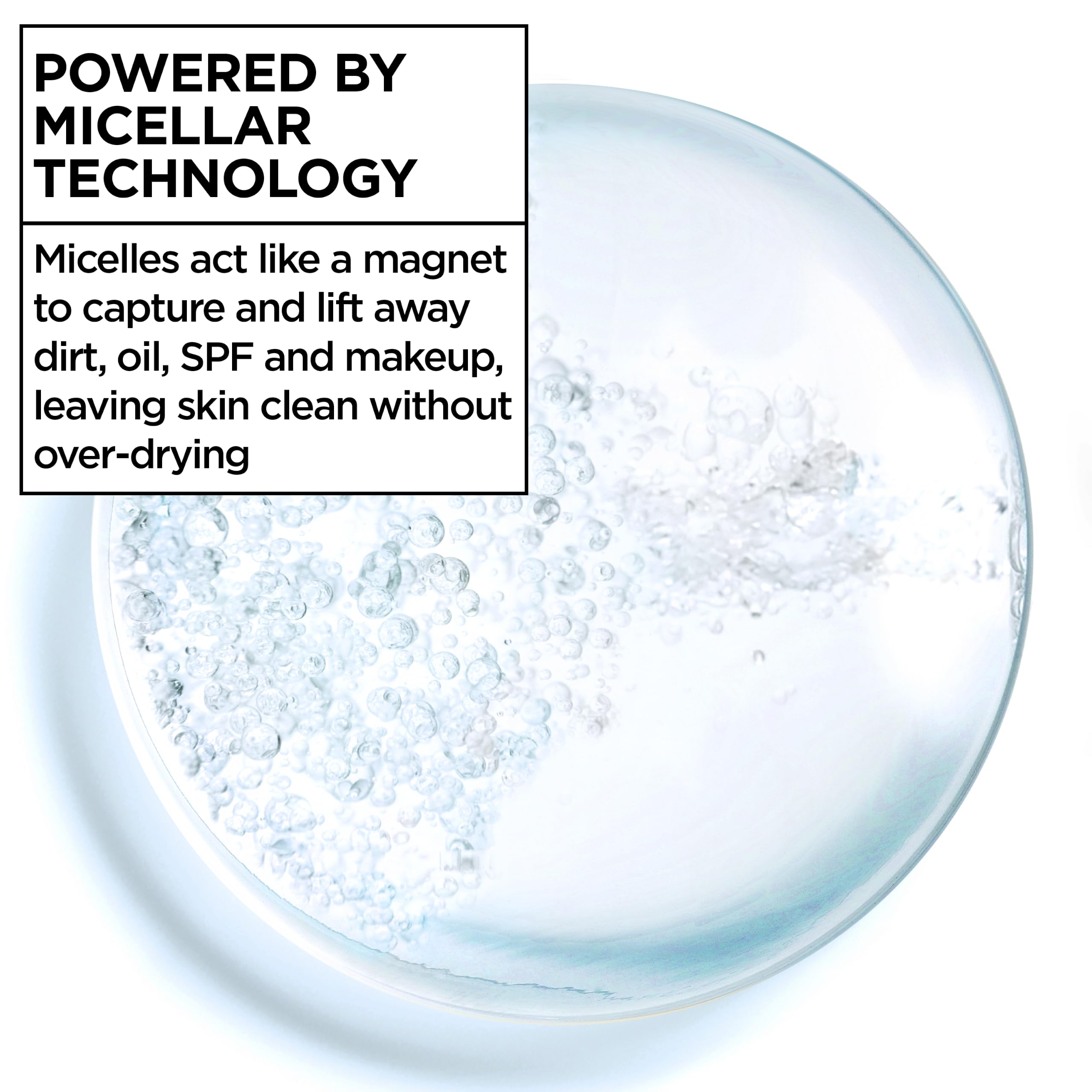 Garnier cleansing water dissolving waterproof mascara for cleaner lashes