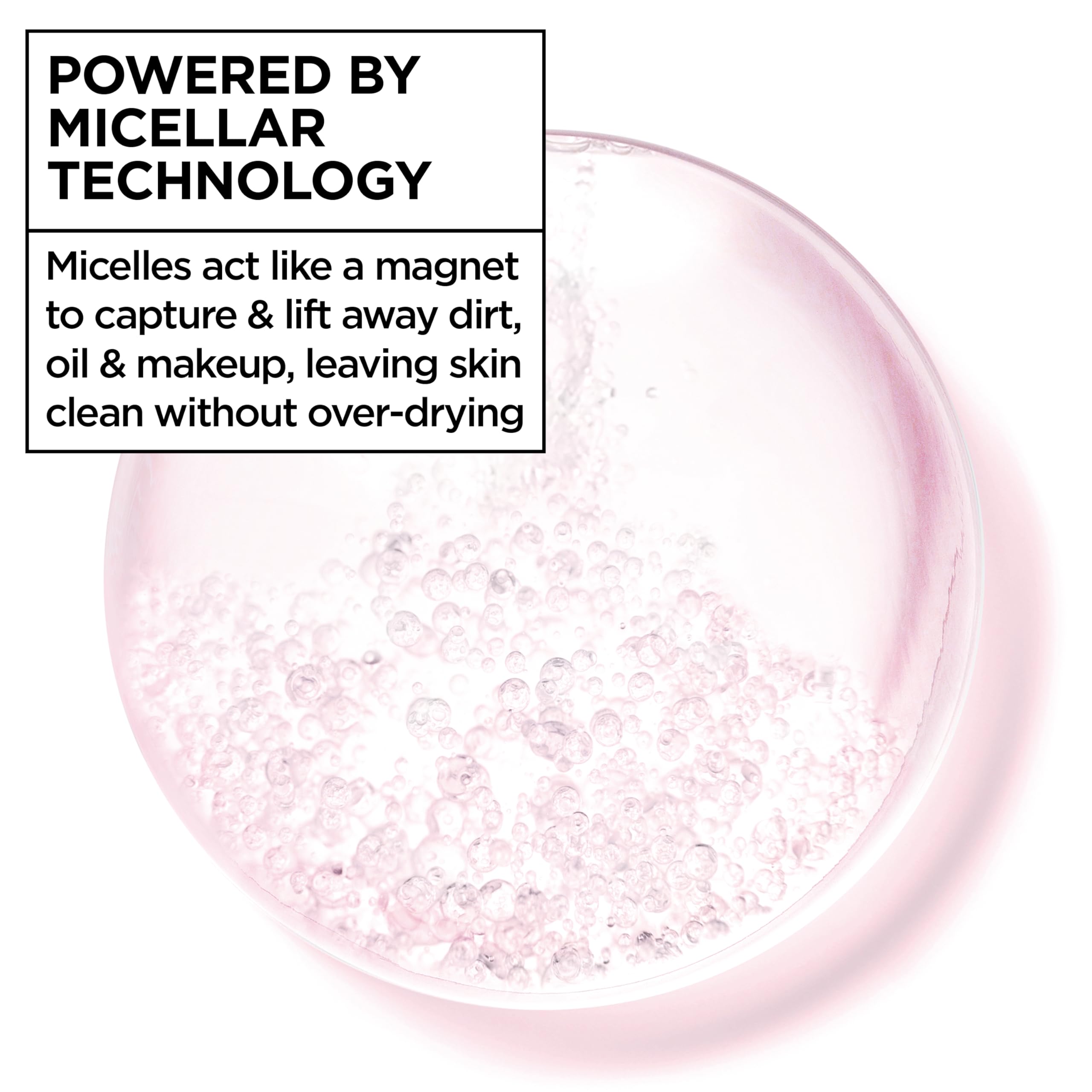 Garnier eye makeup removal demonstration showing gentle cleansing