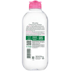Garnier bottle with open cap and controlled dispense for easy use
