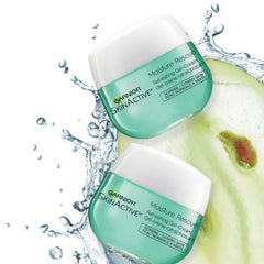 Garnier Moisture Rescue lightweight gel-cream texture absorbs quickly without greasiness