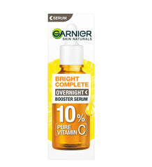 Garnier night serum texture appears silky for quick absorption and a smooth finish.
