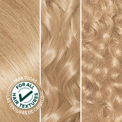 Garnier Nutrisse after-color conditioner bottle adds moisture and shine.