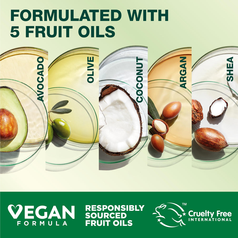 Garnier Nutrisse color mix steps graphic demonstrates easy preparation.