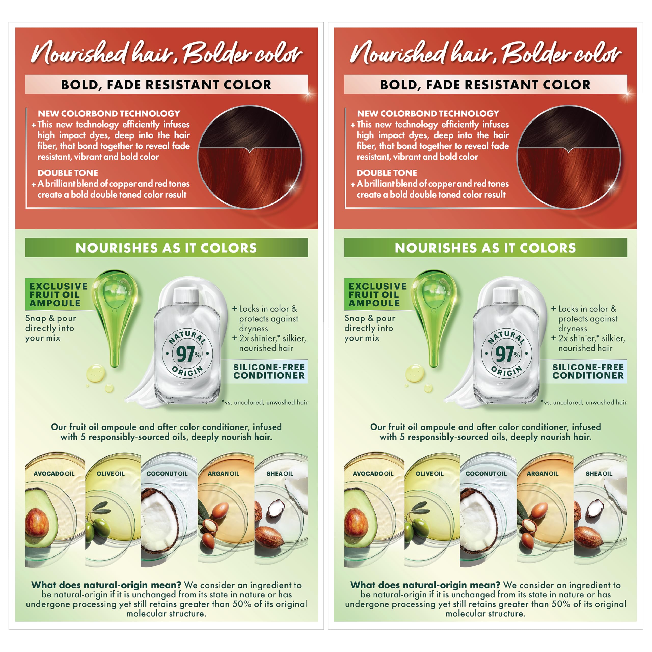 Garnier Nutrisse packaging may vary reminder about packaging variations.