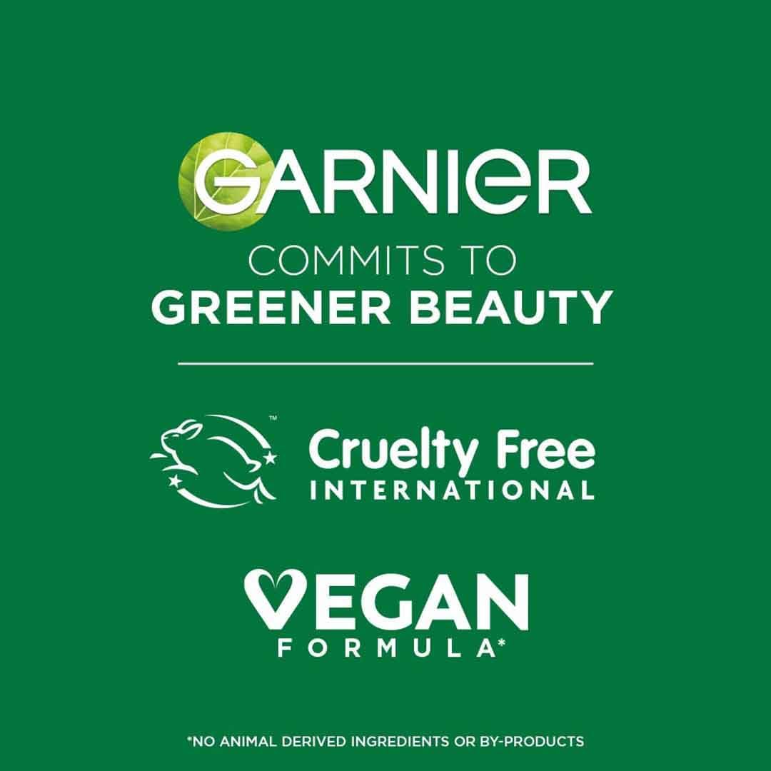 Garnier Skin Naturals Glow Serum morning routine shot for refreshed skin.
