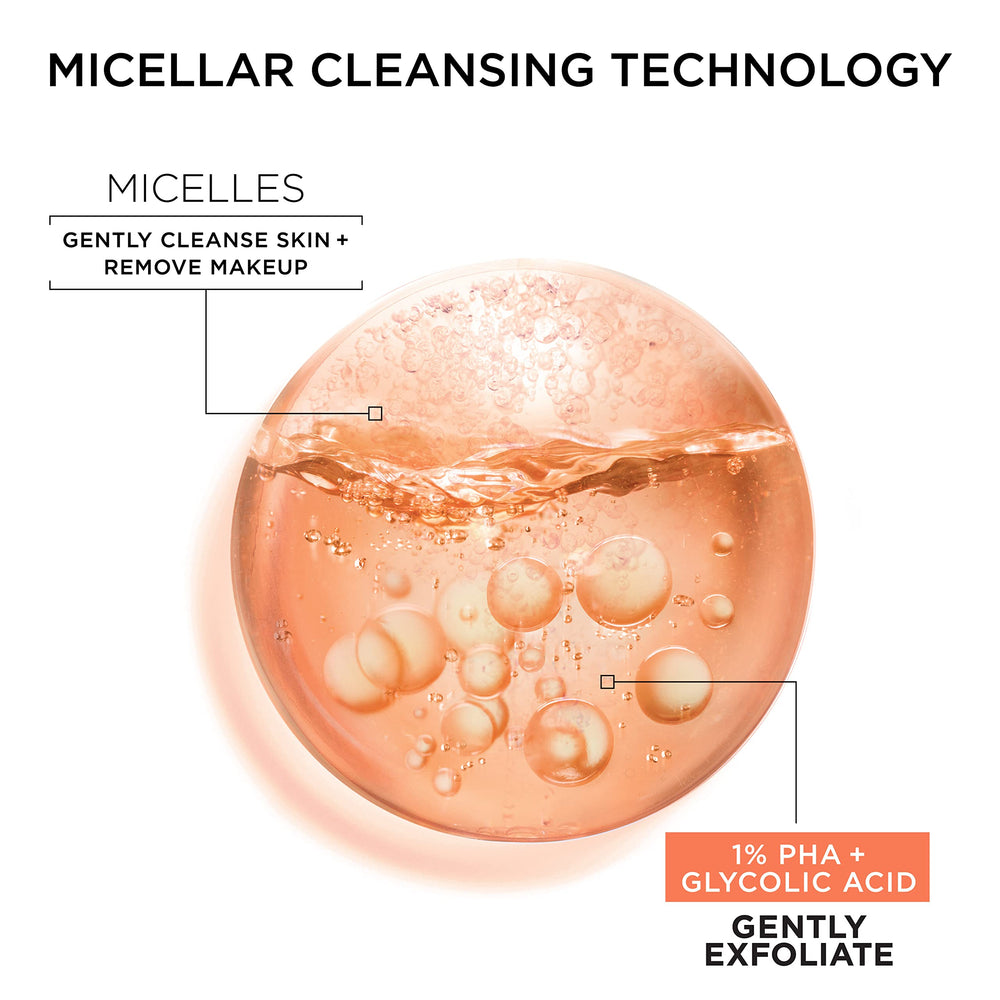 Garnier SkinActive micellar water removing makeup without rinsing