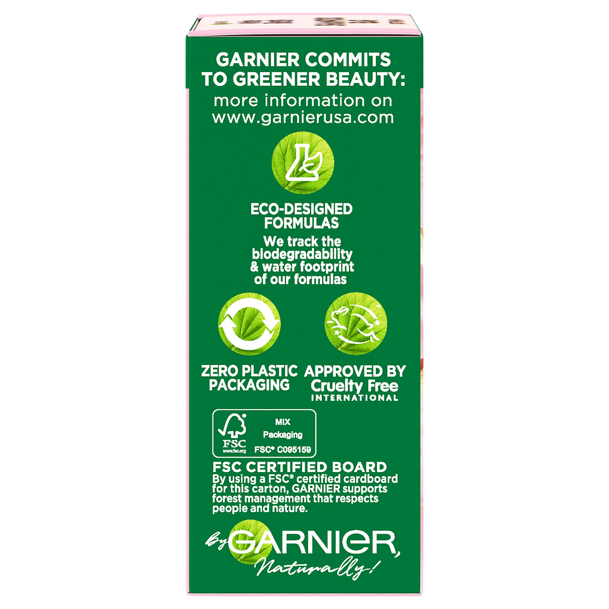 Garnier Whole Blends Softening Shampoo Bar Oat Delicacy cruelty-free certification visible.