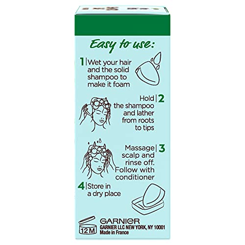 Garnier Whole Blends usage scene showing up to 40 washes value.