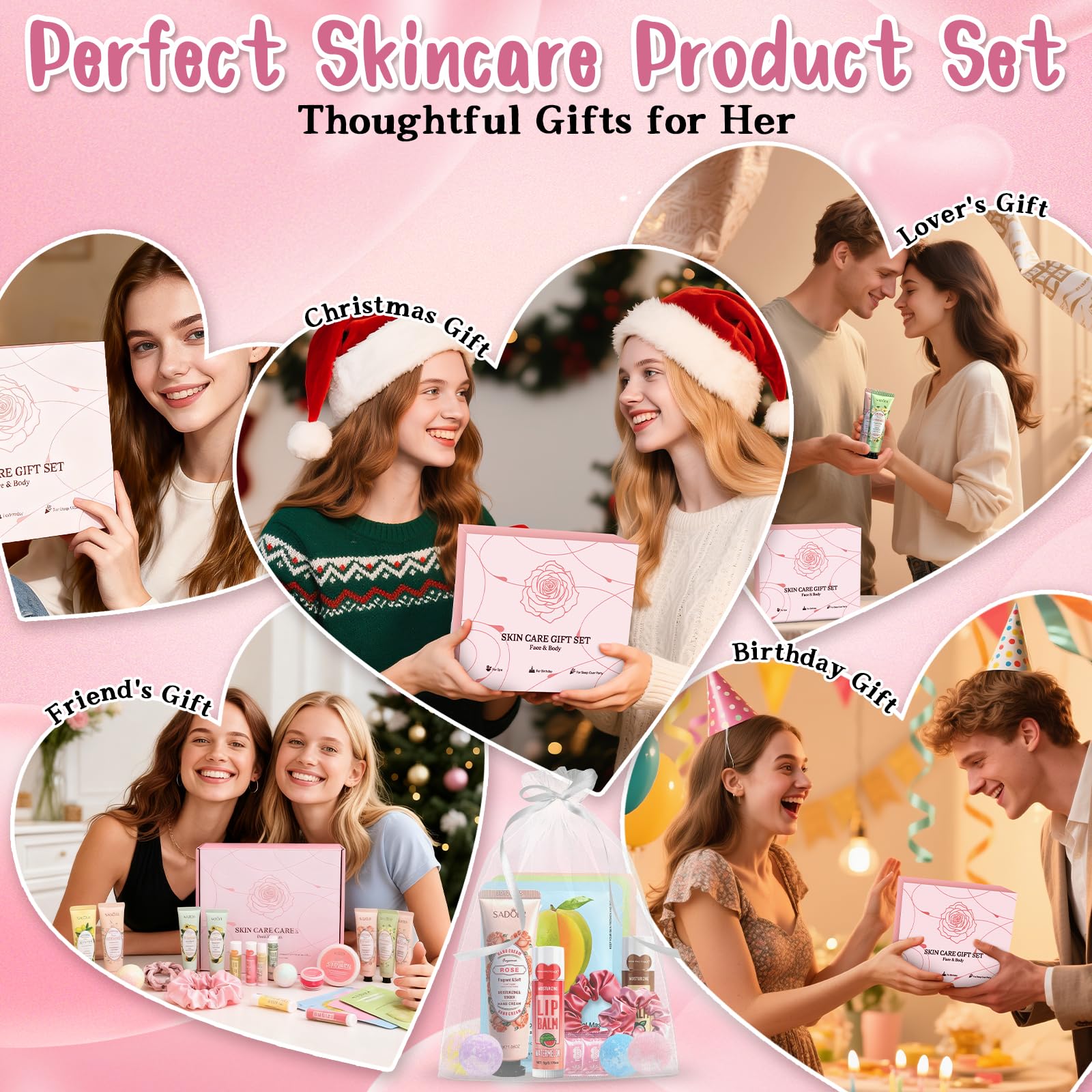 GARPGONA hand creams set featuring silky textures for dry skin relief.