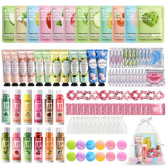 GARPGONA spa kit packaging displays the full 108-piece set for easy hosting.