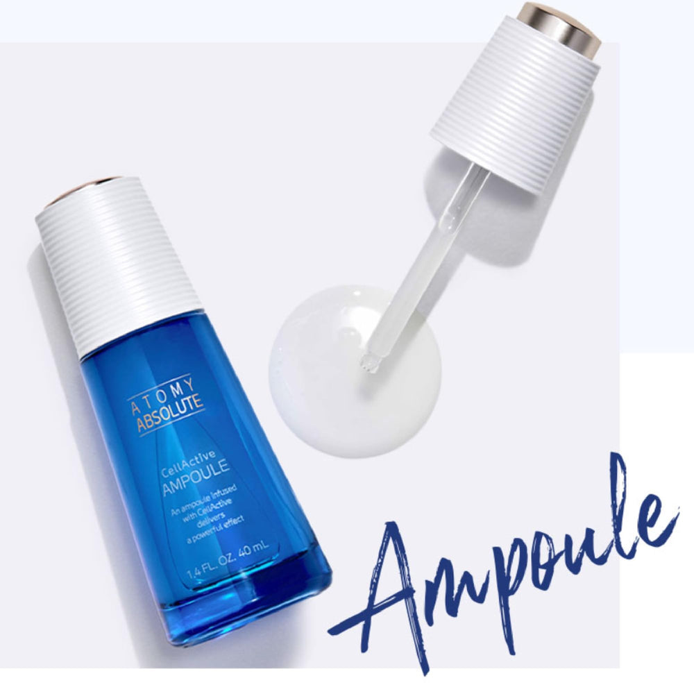 GASHINA STORY A.t.o.m.y Absolute Ampoule 40ml, travel-friendly size.