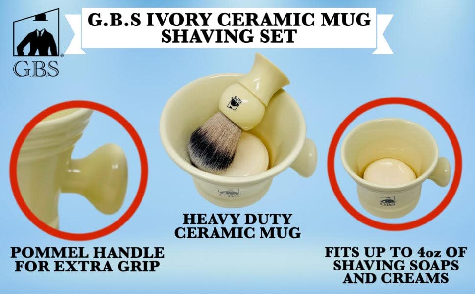 G.B.S gift packaging makes this set a thoughtful present for men.