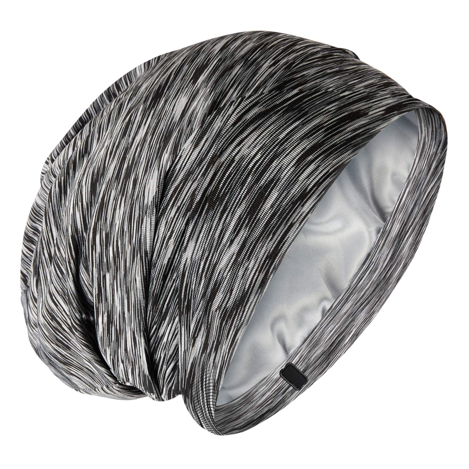 GB Selected satin-lined bonnet closeup showing hair protection