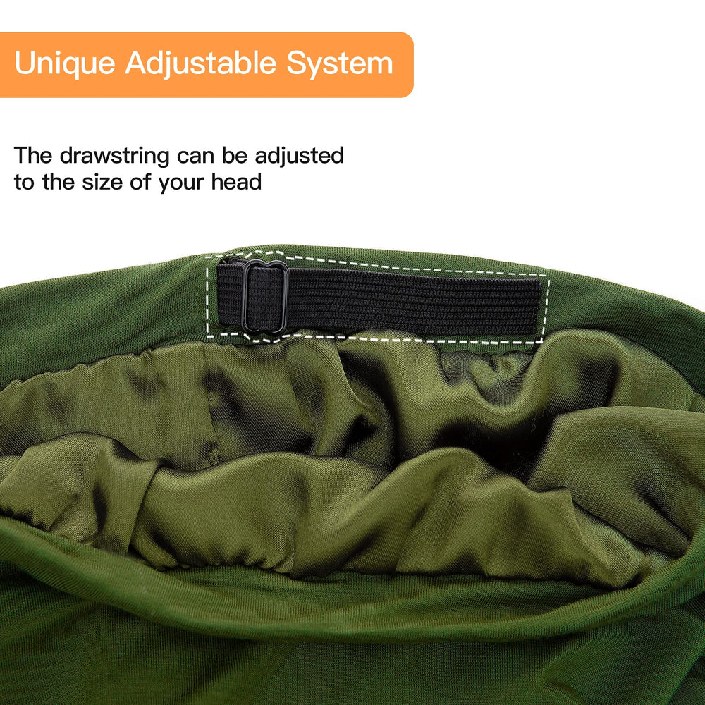 GB Selected satin lining detail illustrating gentle hair protection against friction.