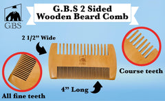 G.B.S GENTS fine-teeth detail aiding smooth balm application