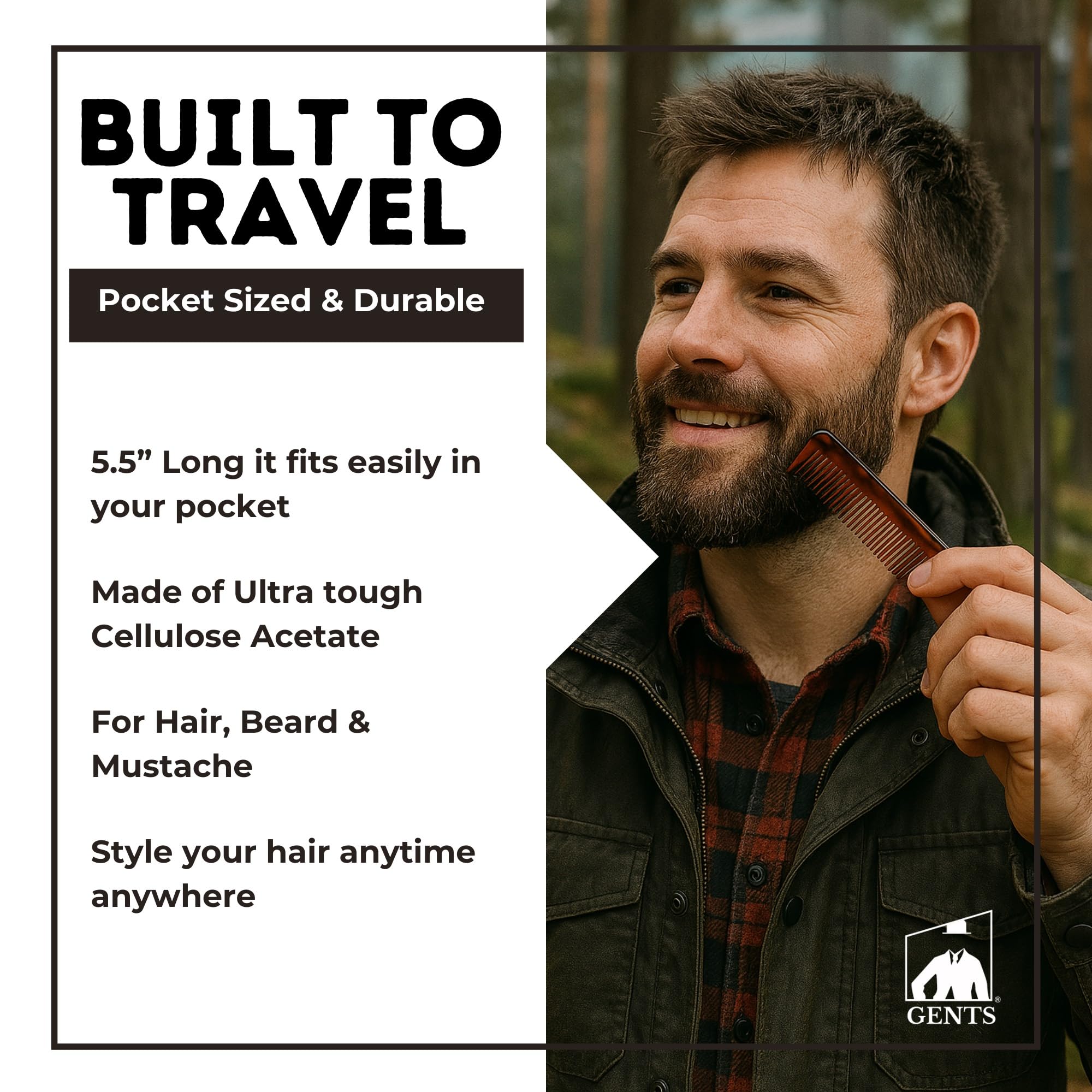 G.B.S GENTS PCT 3-pack provides grooming options for home, work, and travel.