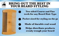 G.B.S GENTS pocket-sized design perfect for on-the-go grooming