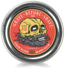 GBS True Man Beard Balm being applied to tame unruly facial hair