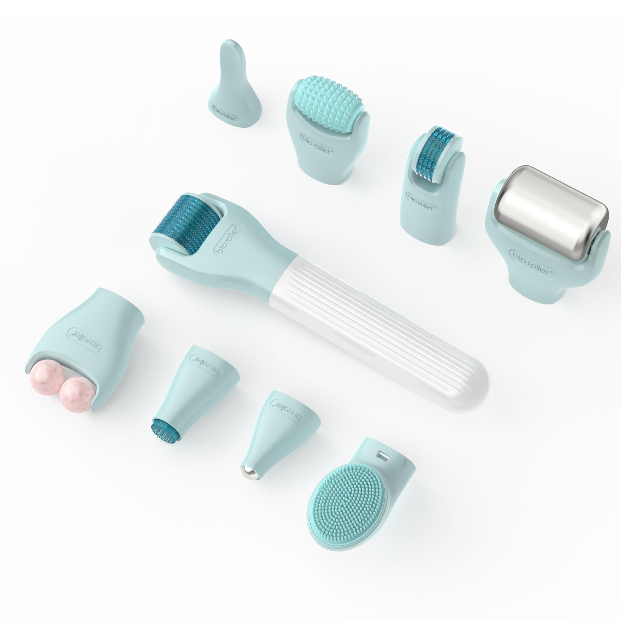 Gdbanlimi derma roller kit unboxing reveals complete set.