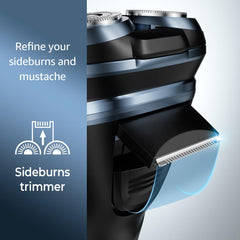 GDKLXL electric razor pop-up-trimmer detail for beard and sideburn grooming.
