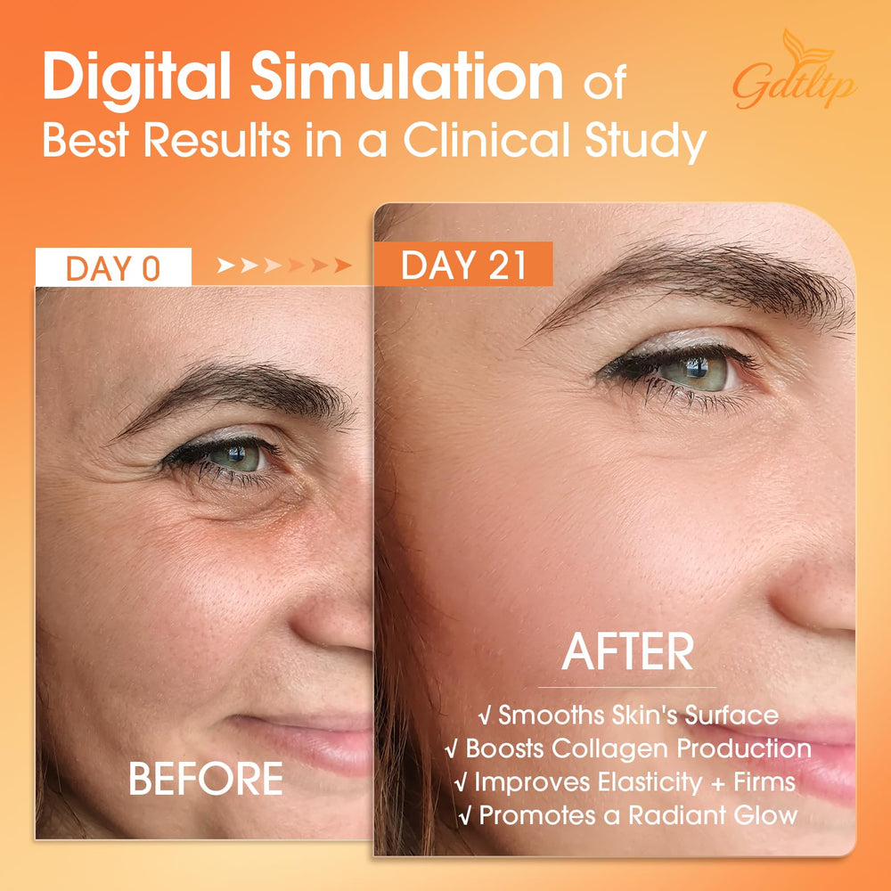 GDTLTP Salmon DNA Serum application-scene showing smooth skin ritual.
