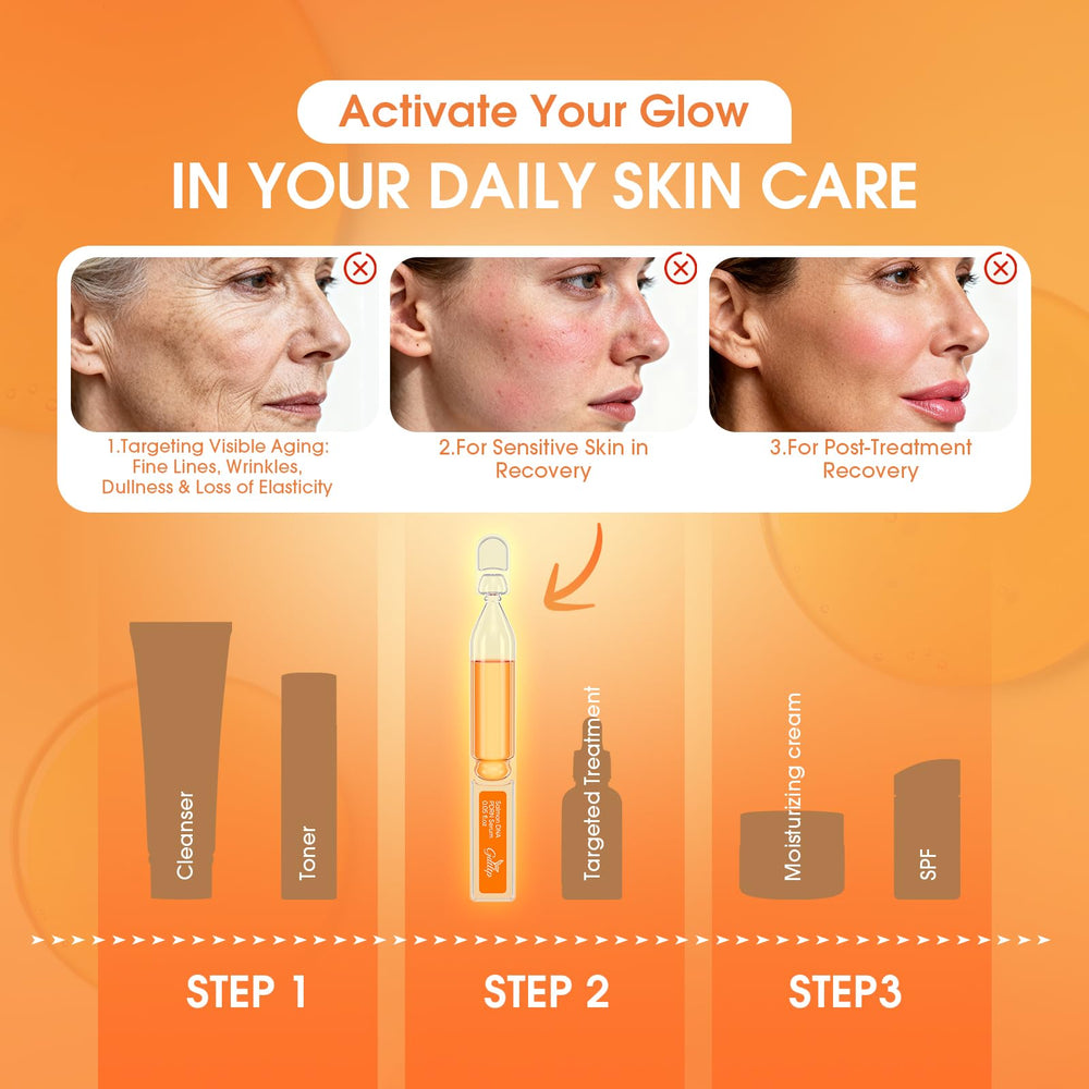 GDTLTP Salmon DNA Serum glow-finish on hydrated skin.
