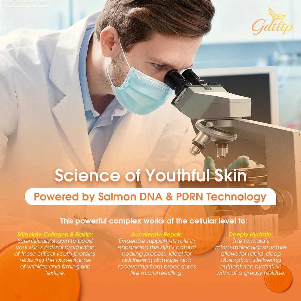 GDTLTP Salmon DNA Serum post-procedure-use suggesting cool-down recovery.