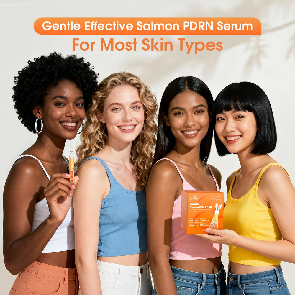 GDTLTP Salmon DNA Serum travel-ready ampoules for easy on-the-go care.