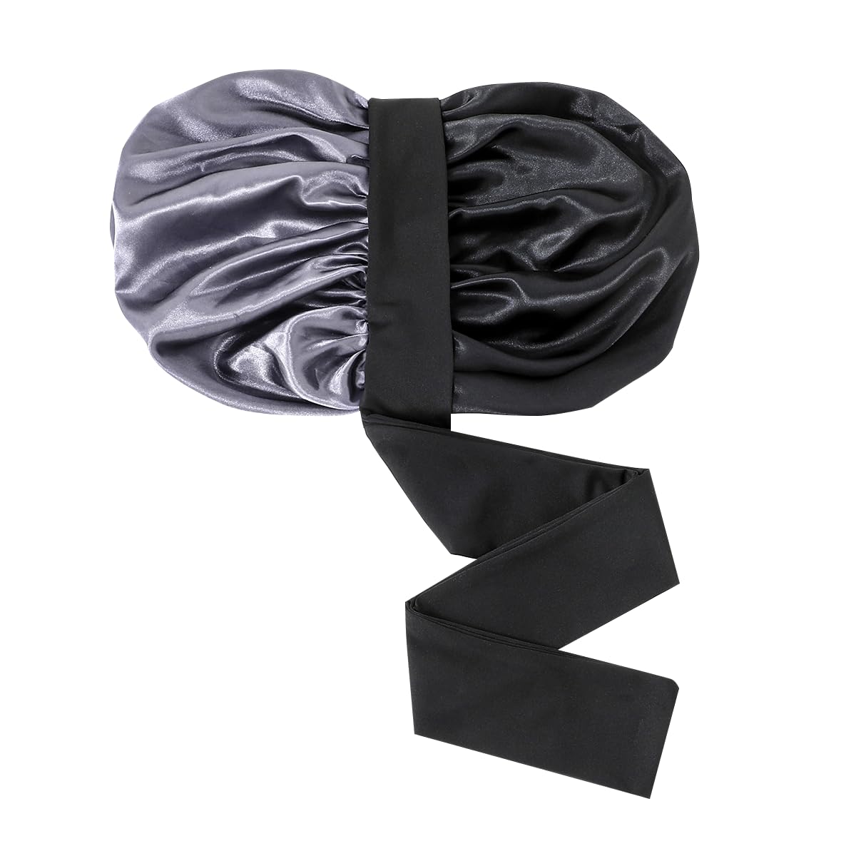 GDTOGRT satin sleep bonnet close-up on fade-resistant fabric detail