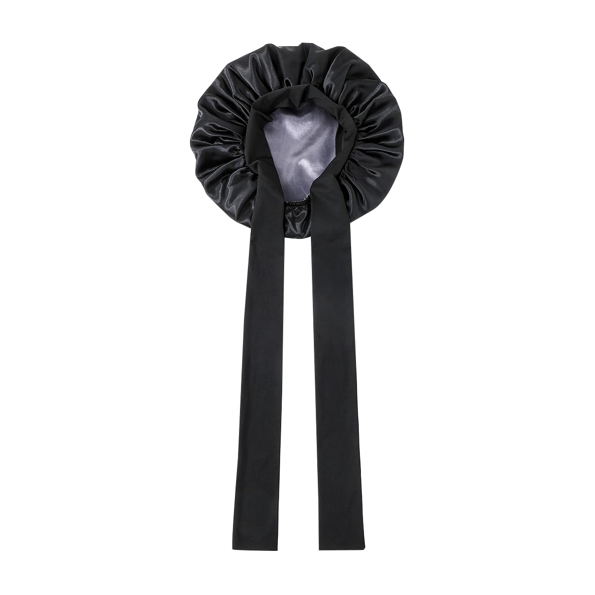 GDTOGRT satin sleep bonnet flat lay to showcase scalp-friendly design