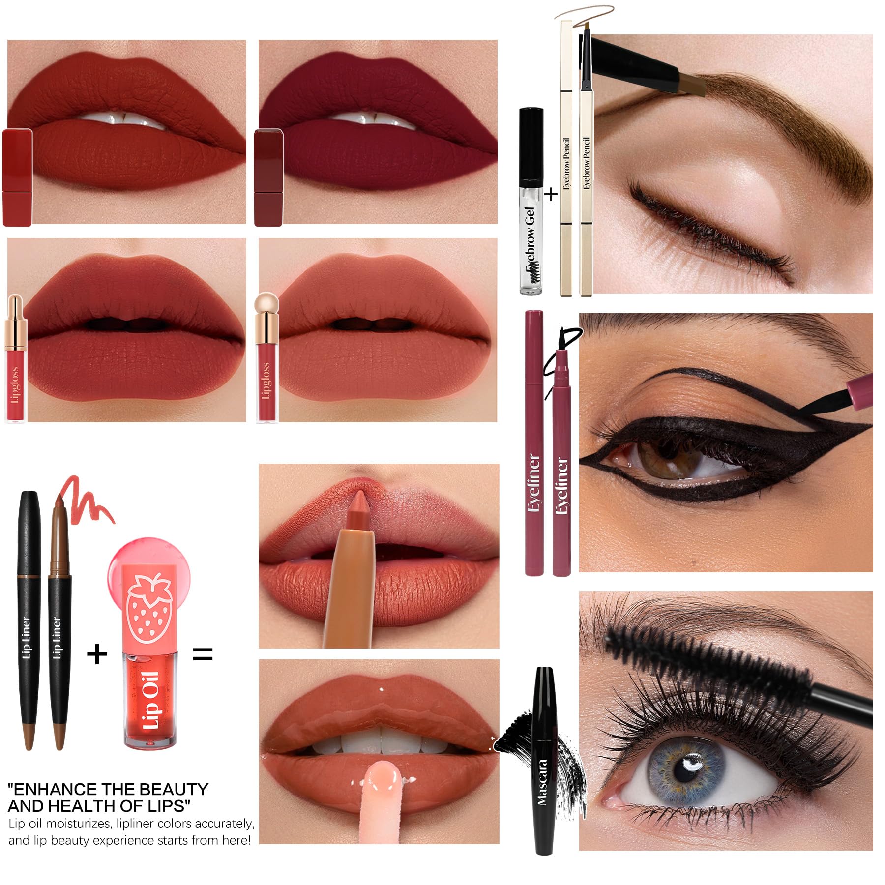 GDWDGJ contour and highlighter kit for sculpted definition.