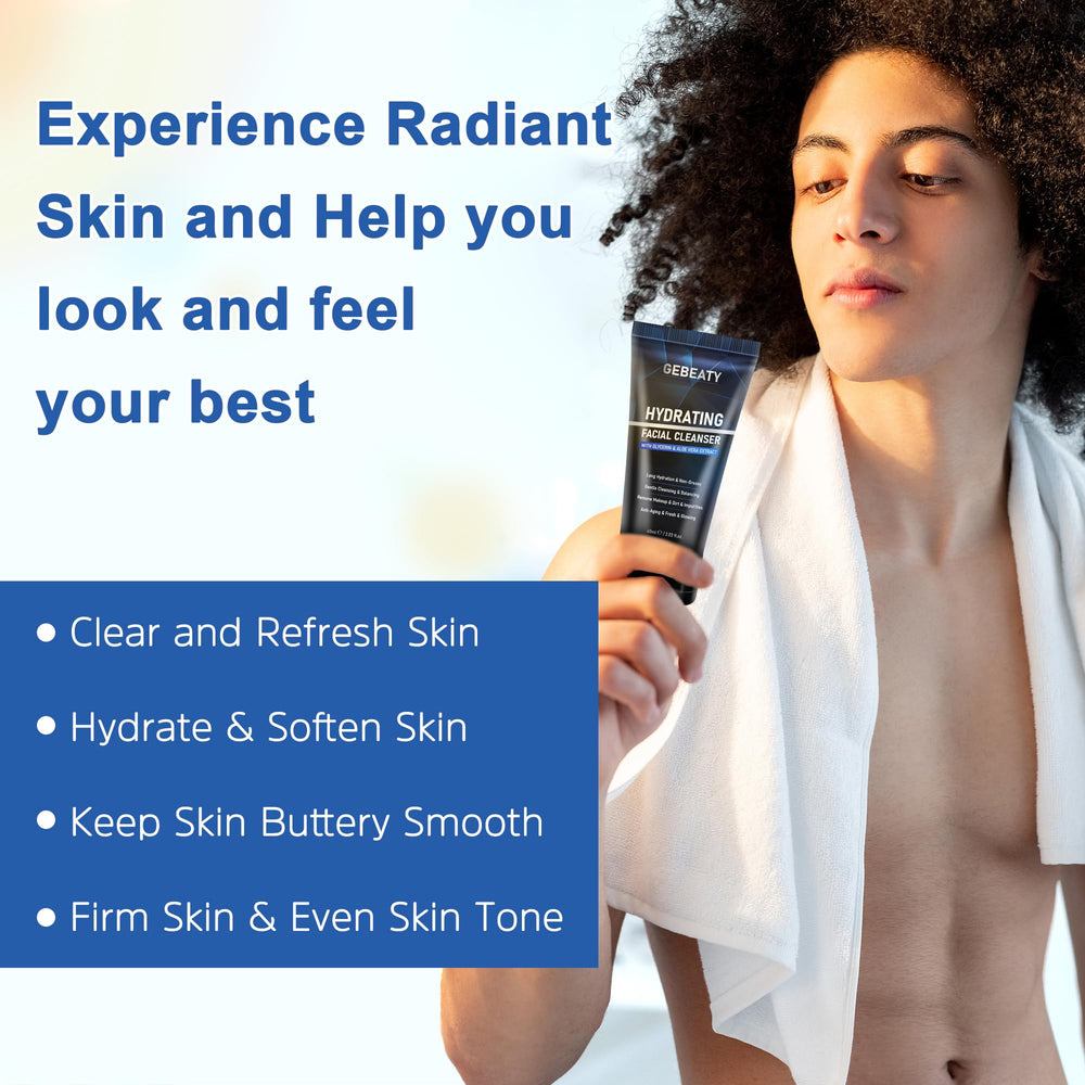 GEBEATY eye cream tube emphasizes brightening and refreshed under-eye area.
