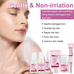 GEBEATY snail mucin serum targets hydration with lightweight application for smooth skin.