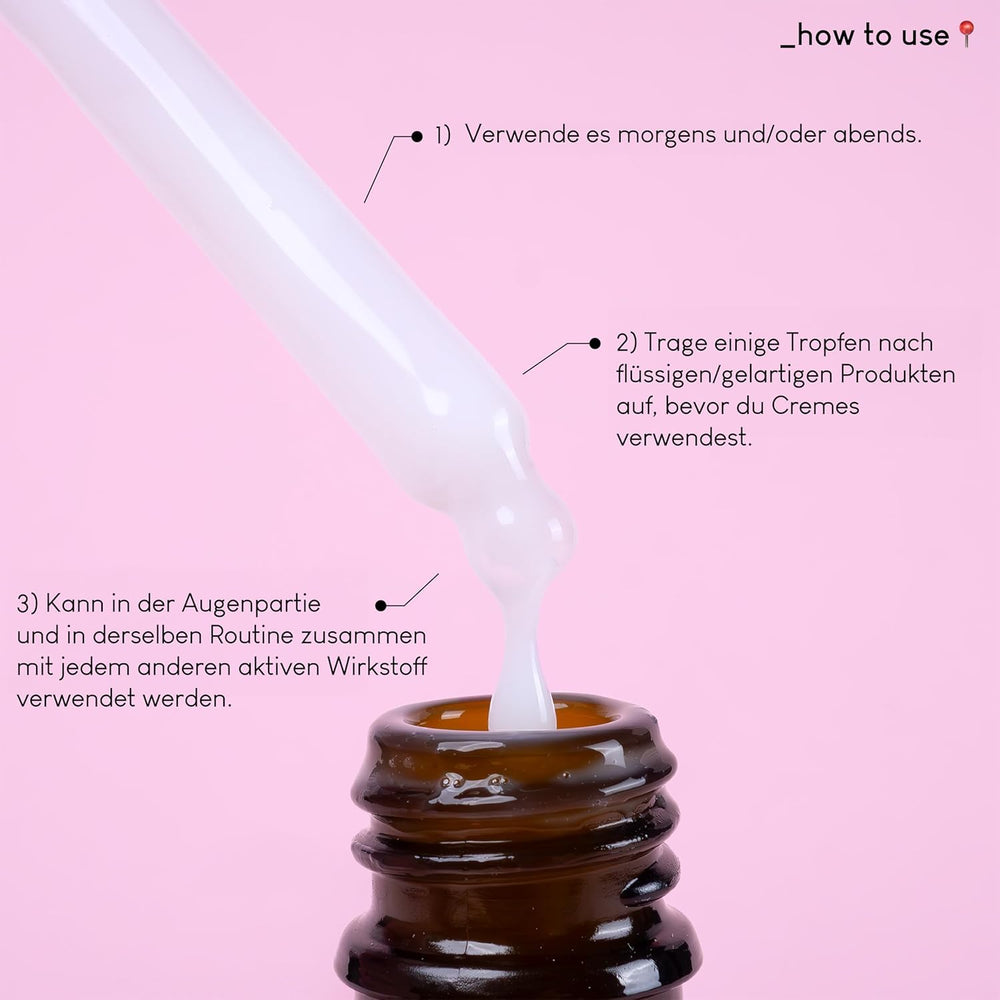 Geek & Gorgeous Power Peptides elasticity test on hands suggests firmer-feeling skin.