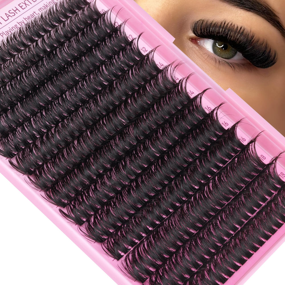 Geeneiya D-Curl clusters in 10-18mm range for versatile looks