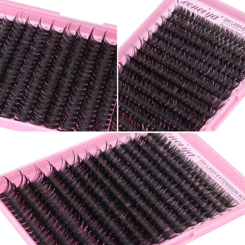 Geeneiya DIY lash extensions at home for salon-like results