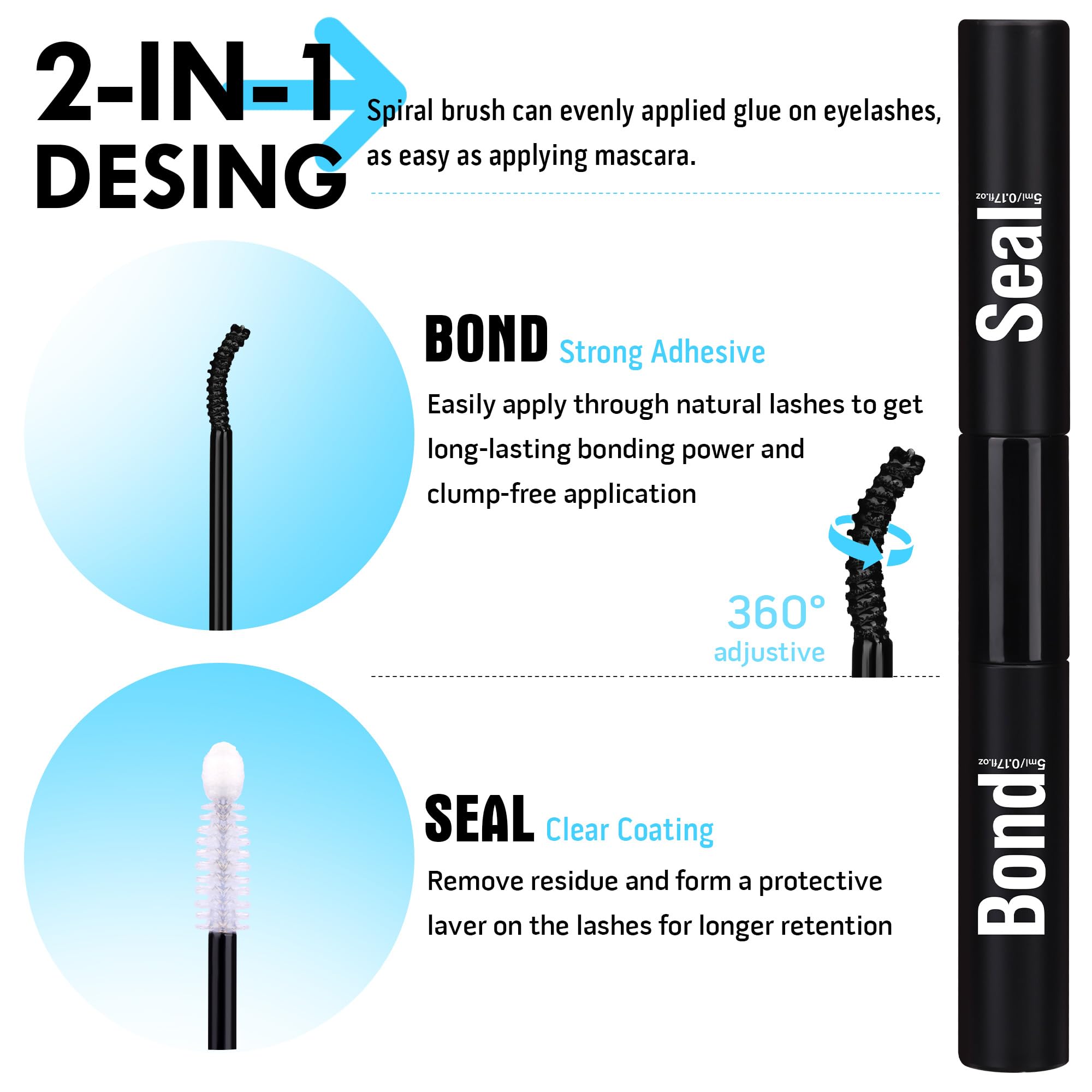 Geeneiya lash applicator tweezers ensure precise placement for natural-looking results.