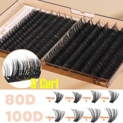 Geeneiya waterproof lash bond and seal keep clusters in place.