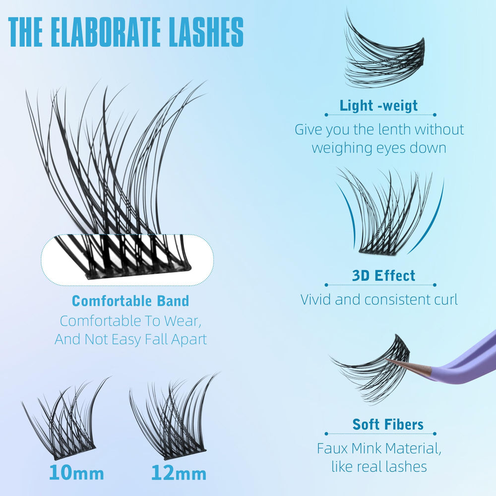 Geeneiya lash bond and seal in use — waterproof hold for all-day wear