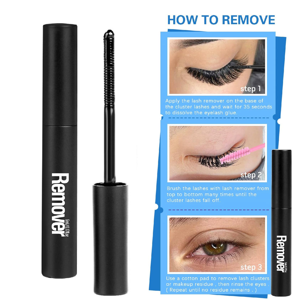 Geeneiya lash bond and seal glue demonstrates strong hold and long-lasting wear.
