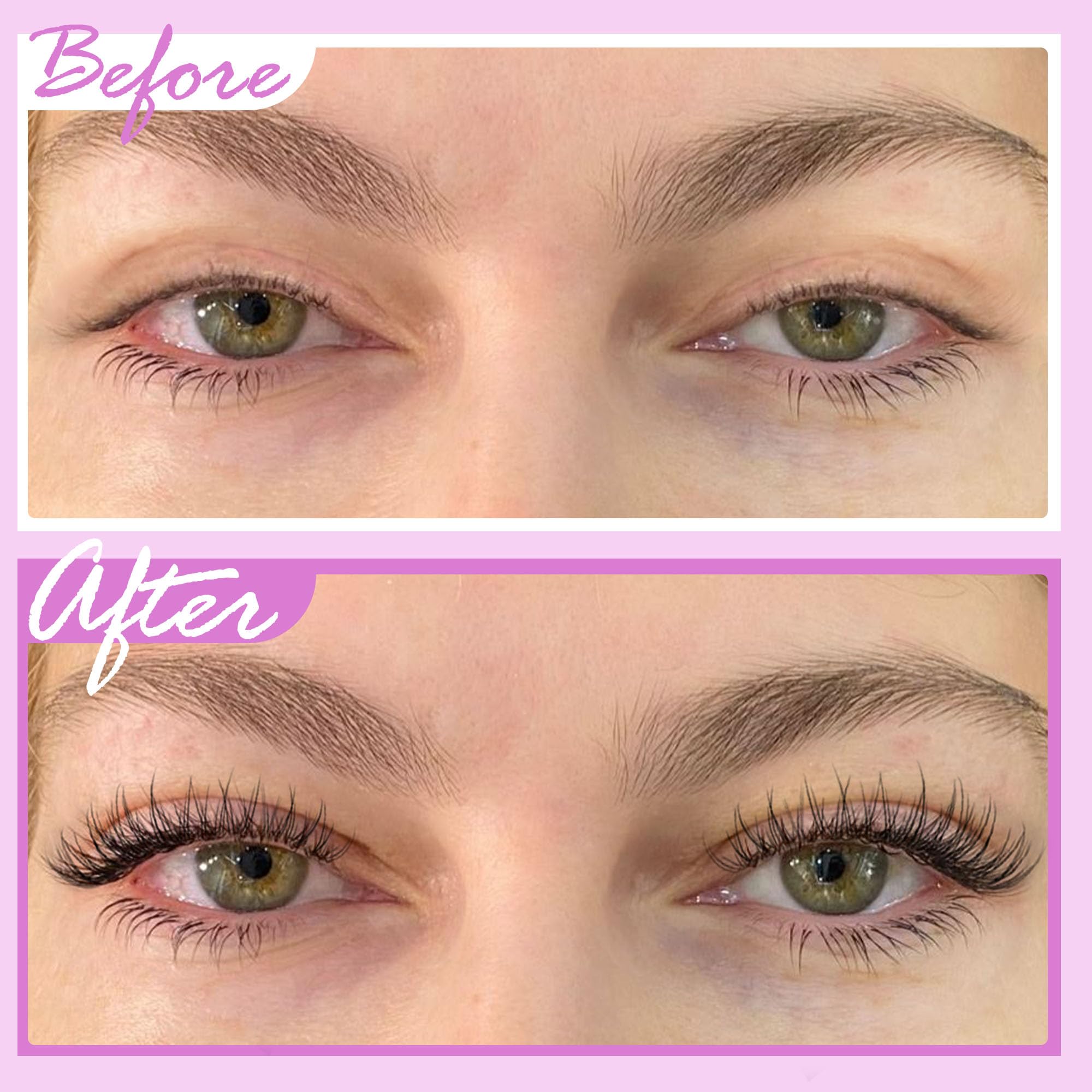 Geeneiya lash tweezers for self-application – precise placement for DIY lashes.