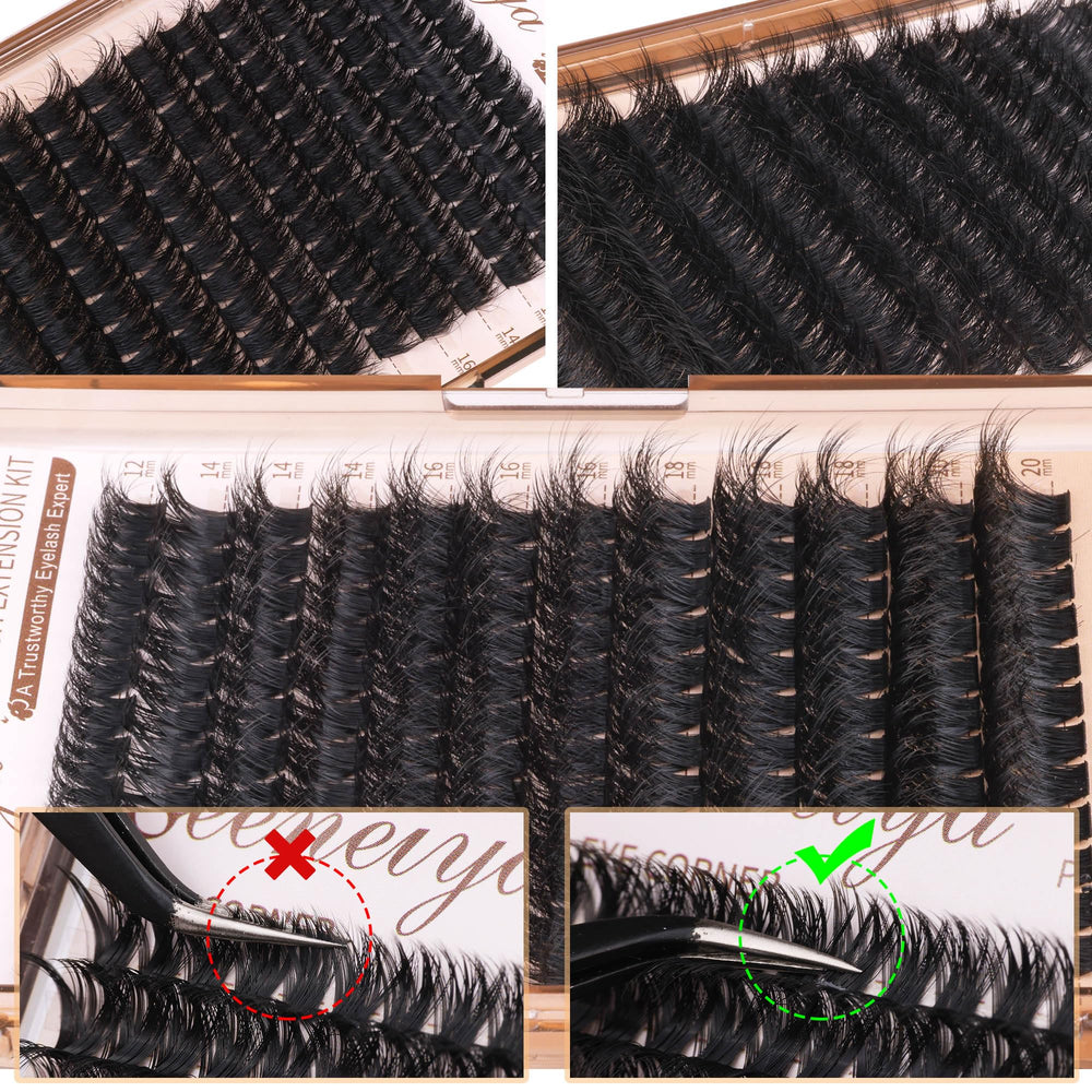 Geeneiya mink-feel lashes deliver comfortable, salon-like feel.