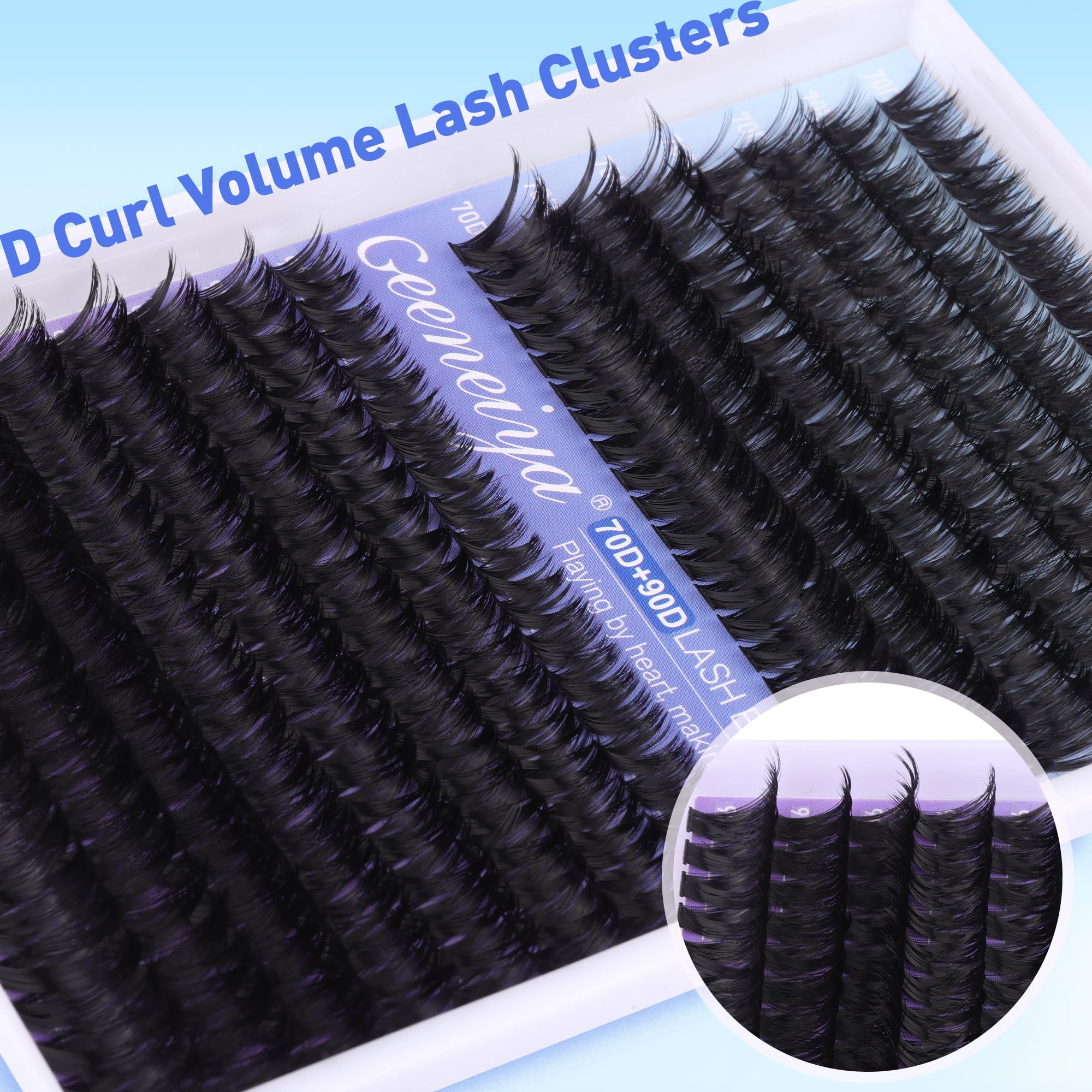 Geeneiya Precision Lash Tweezers provide a firm grip for precise placement.
