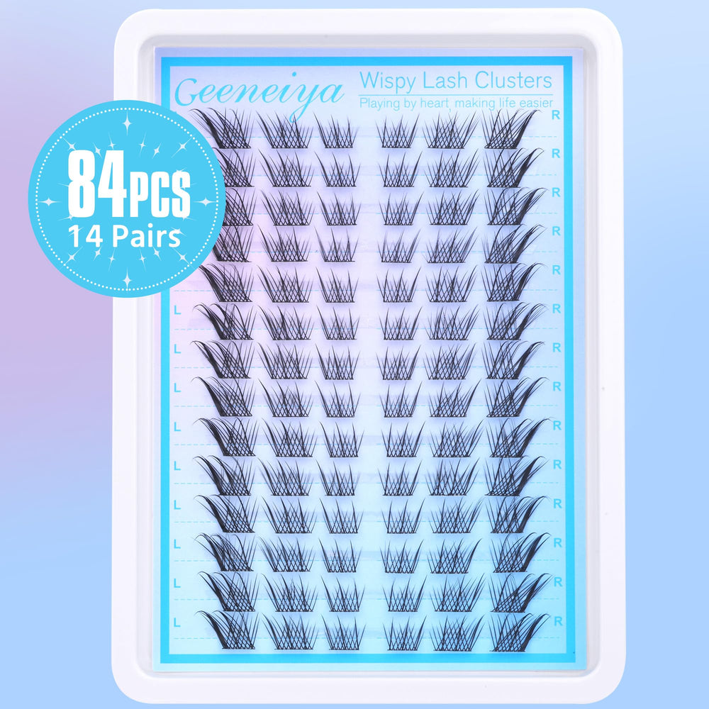 Geeneiya ultralight flexible lash band ensures comfortable wear.