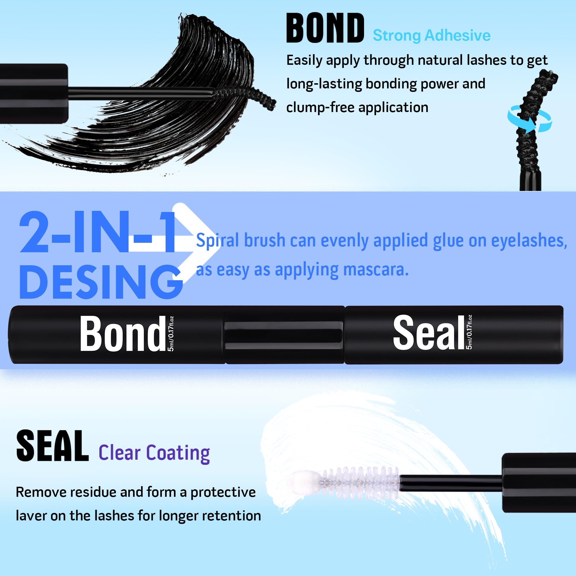 Geeneiya Wispy Lash Clusters Kit offers 10–18mm length range for versatile maps.
