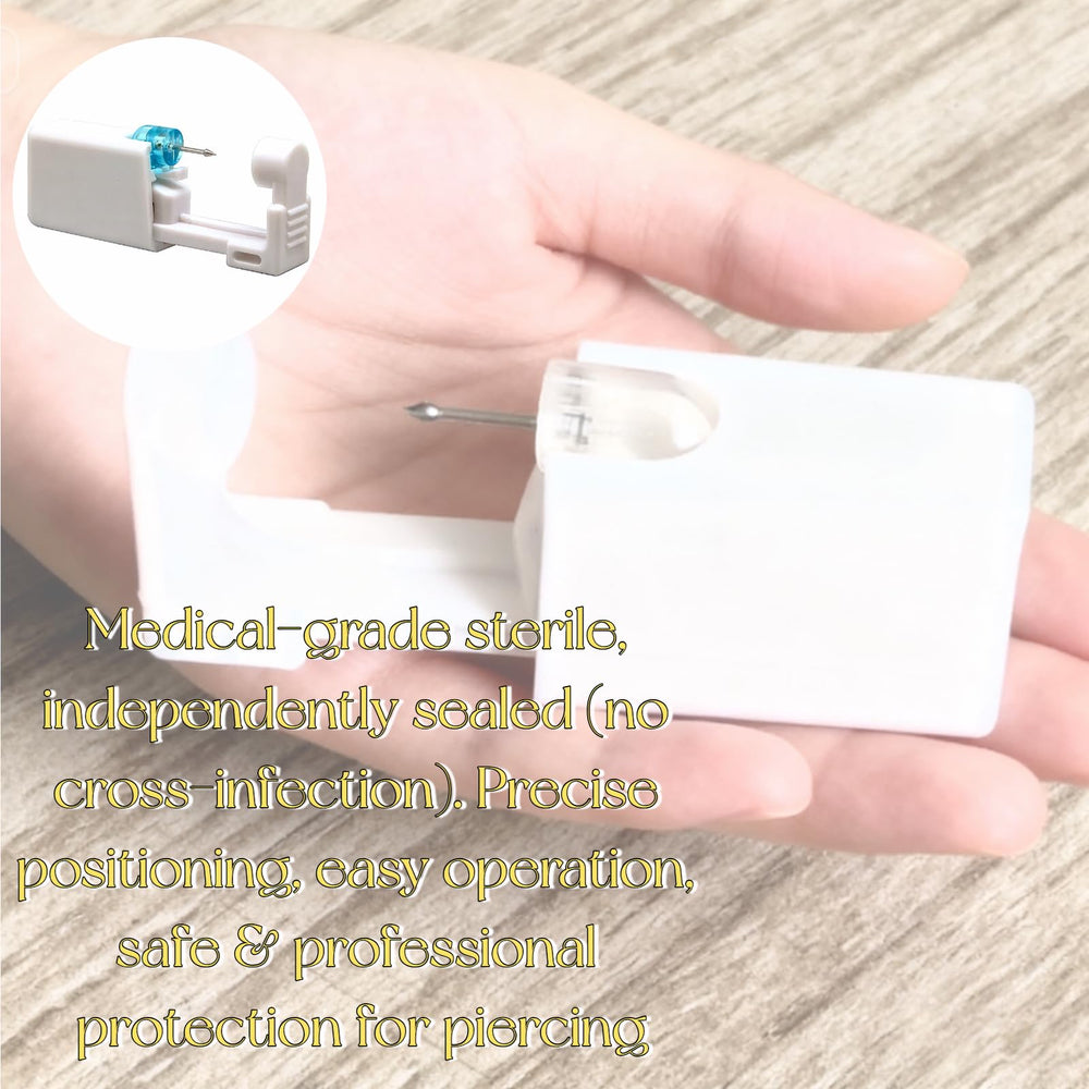 Geettcaifu raised needle-tip design reduces slipping during piercing.