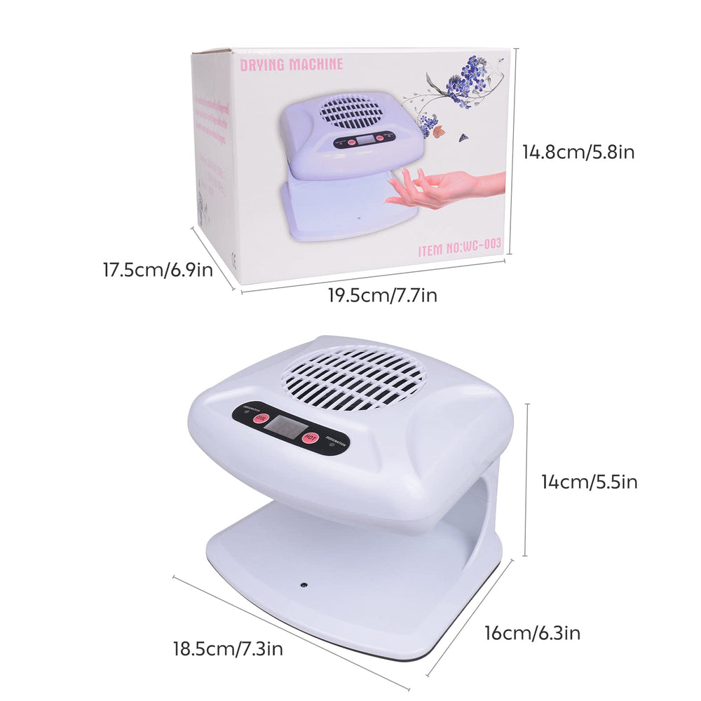 Gegong Air Nail Dryer compact design makes a thoughtful gift for manicure lovers